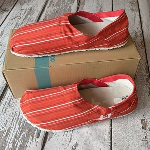 OTZ 300GMS Unisex Striped Cotton Slip On - EUR 44